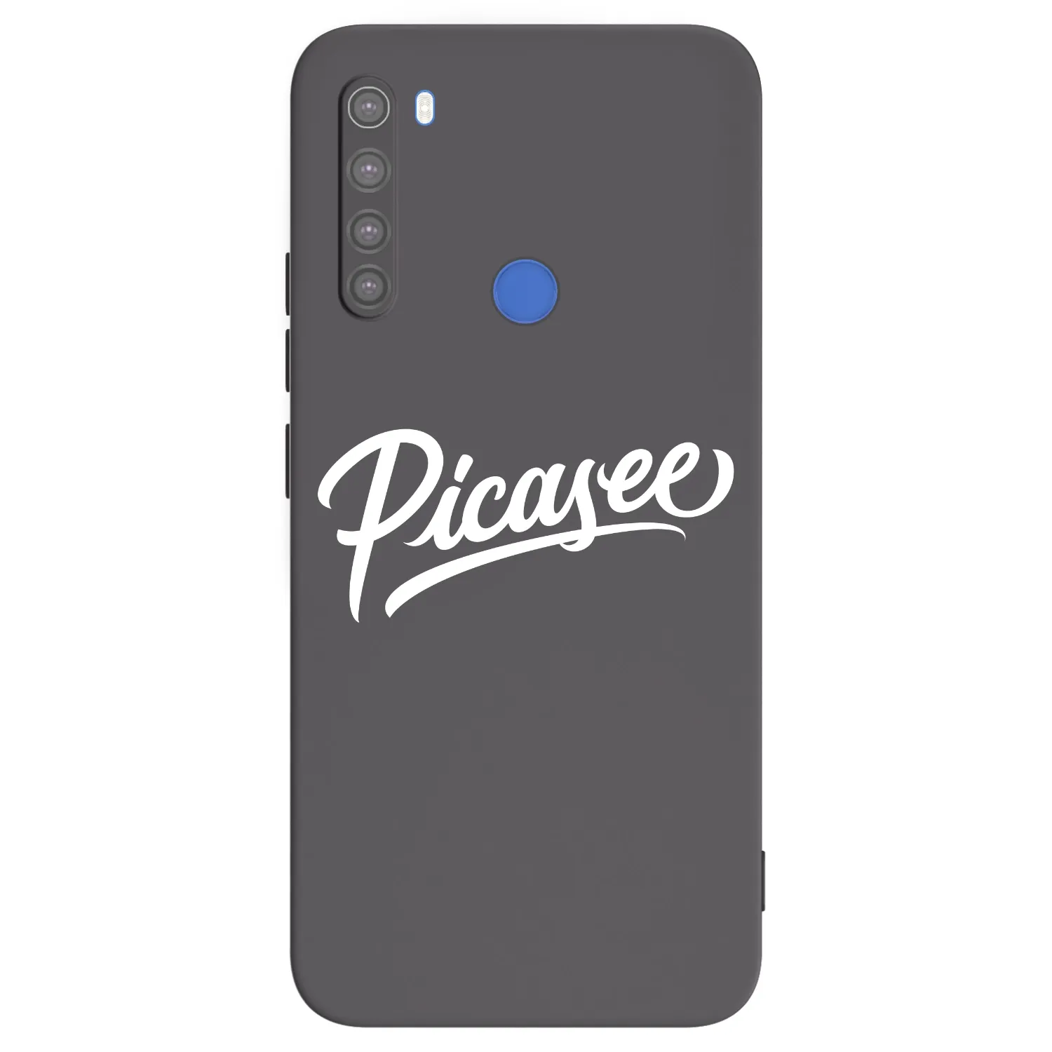 Picasee silikonski črni ovitek za Xiaomi Redmi Note 8T - Picasee - old logo - white
