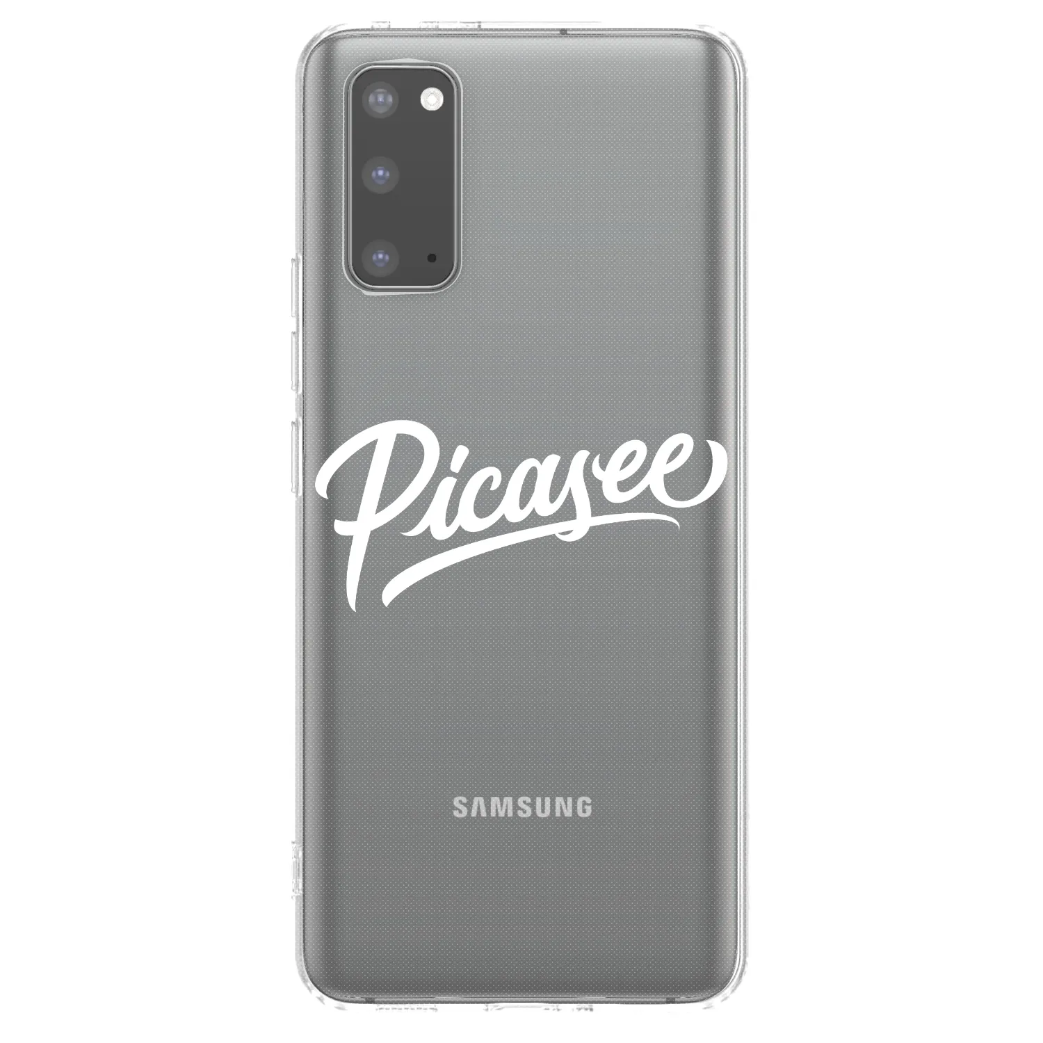 Picasee silikonski prozorni ovitek za Samsung Galaxy S20 G980F - Picasee - old logo - white