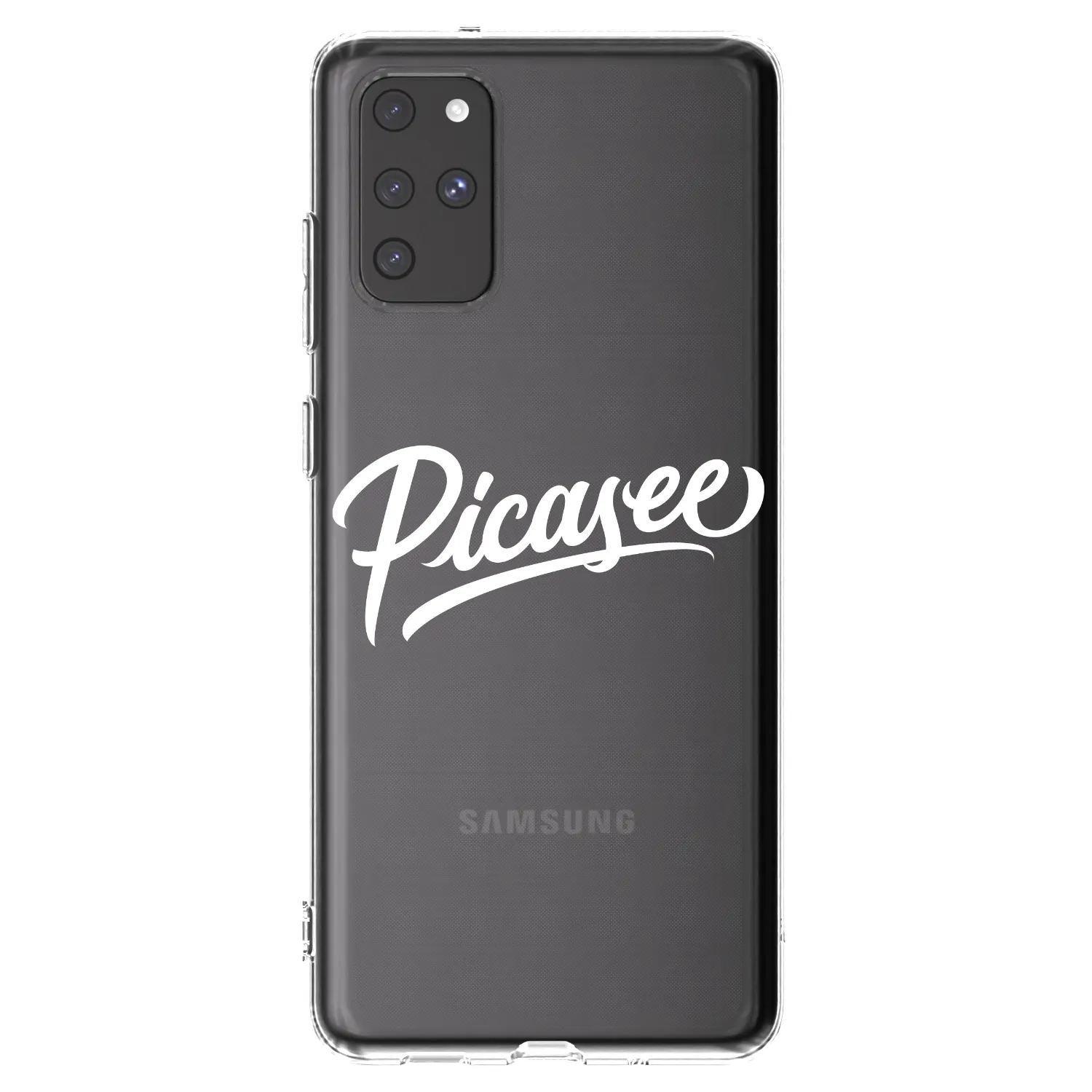 Picasee silikonski prozorni ovitek za Samsung Galaxy S20+ G985F - Picasee - old logo - white