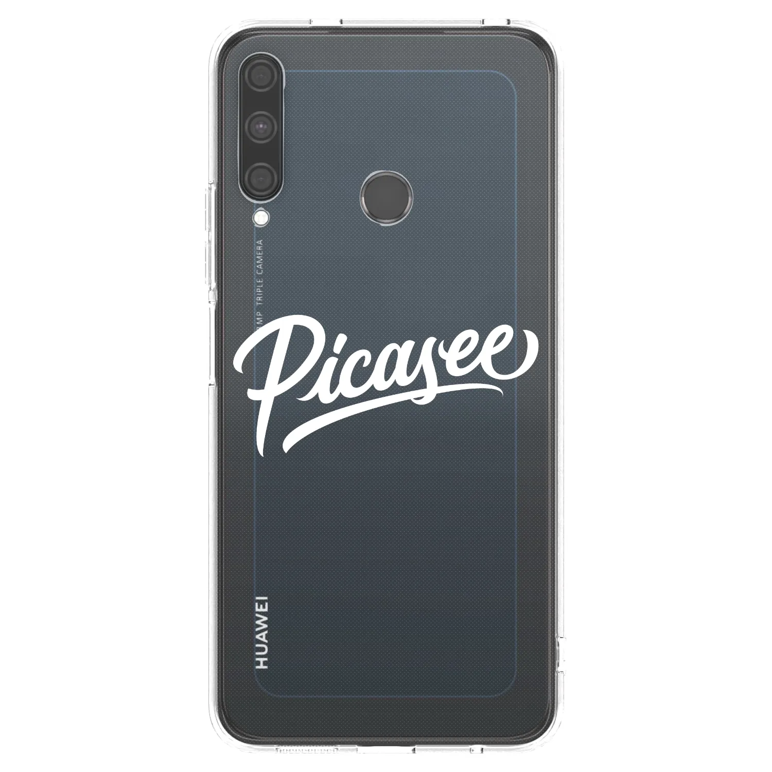 Picasee silikonski prozorni ovitek za Huawei P40 Lite E - Picasee - old logo - white