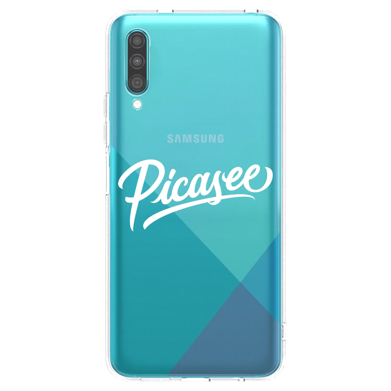 Picasee silikonski prozorni ovitek za Samsung Galaxy A30s A307F - Picasee - old logo - white