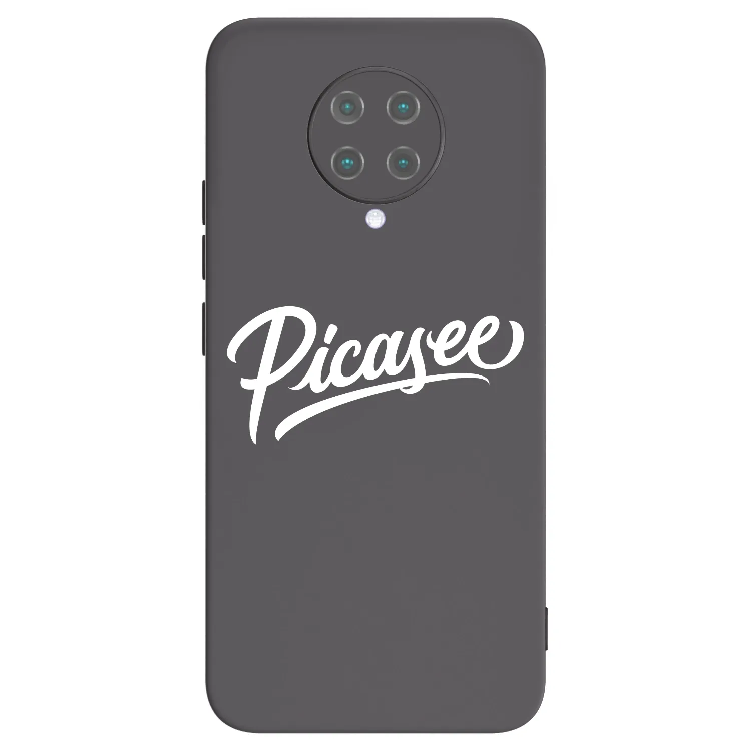 Picasee silikonski črni ovitek za Xiaomi Poco F2 Pro - Picasee - old logo - white