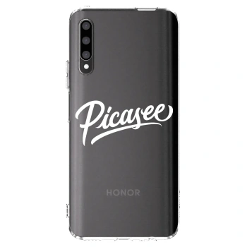 Picasee silikonski prozorni ovitek za Honor 9X Pro - Picasee - old logo - white