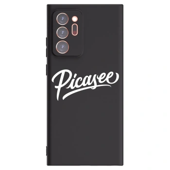 Picasee silikonski črni ovitek za Samsung Galaxy Note 20 Ultra - Picasee - old logo - white