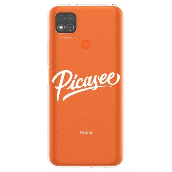 Picasee silikonski prozorni ovitek za Xiaomi Redmi 9C - Picasee - old logo - white