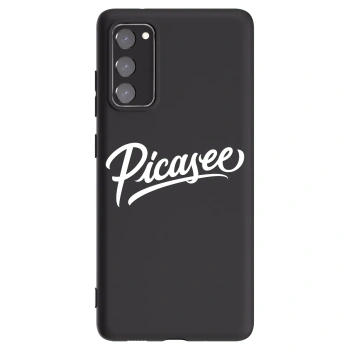 Picasee silikonski črni ovitek za Samsung Galaxy S20 FE - Picasee - old logo - white