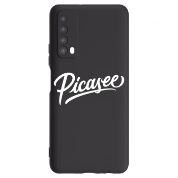 Picasee silikonski črni ovitek za Huawei P Smart 2021 - Picasee - old logo - white