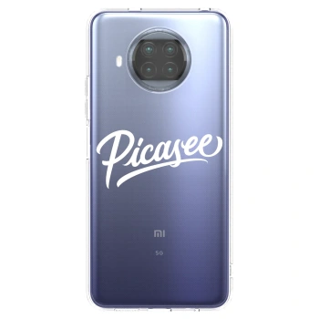 Picasee silikonski prozorni ovitek za Xiaomi Mi 10T Lite - Picasee - old logo - white
