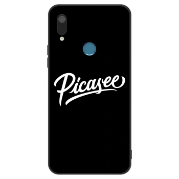 Ovitek za Huawei Y7 2019 - Picasee - old logo - white