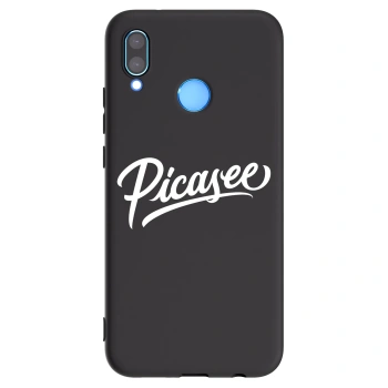 Picasee silikonski črni ovitek za Huawei P20 Lite - Picasee - old logo - white