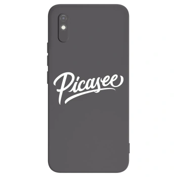 Picasee silikonski črni ovitek za Xiaomi Redmi 9AT - Picasee - old logo - white