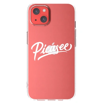 Picasee silikonski prozorni ovitek za Apple iPhone 13 - Picasee - old logo - white