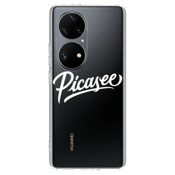 Ovitek za Huawei P50 - Picasee - old logo - white