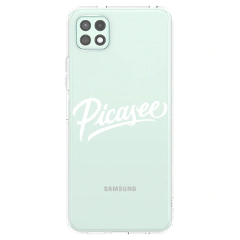 Picasee silikonski prozorni ovitek za Samsung Galaxy A22 A226B 5G - Picasee - old logo - white