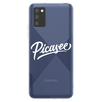 Picasee silikonski prozorni ovitek za Samsung Galaxy A02s A025G - Picasee - old logo - white