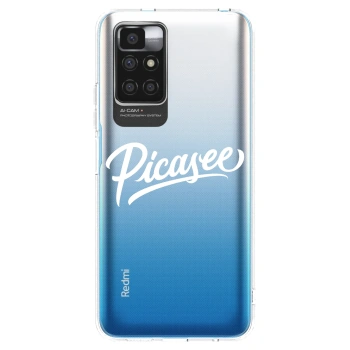 Picasee silikonski prozorni ovitek za Xiaomi Redmi 10 - Picasee - old logo - white