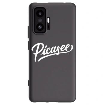 Picasee silikonski črni ovitek za Xiaomi 11T Pro - Picasee - old logo - white