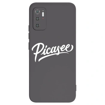 Picasee silikonski črni ovitek za Xiaomi Poco M3 Pro 5G - Picasee - old logo - white