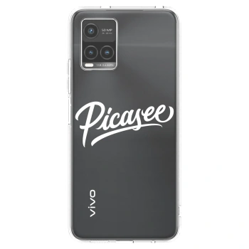 Picasee silikonski prozorni ovitek za Vivo Y33s - Picasee - old logo - white