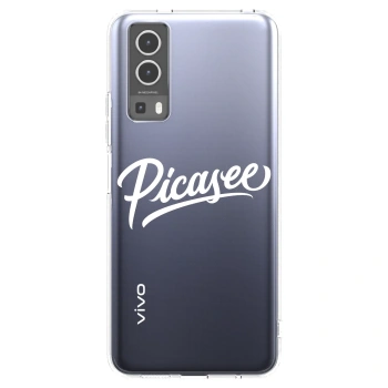 Picasee silikonski prozorni ovitek za Vivo Y72 5G - Picasee - old logo - white