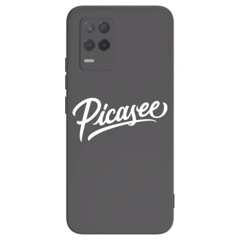 Picasee silikonski črni ovitek za Realme 8 5G - Picasee - old logo - white