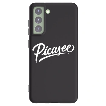 Picasee silikonski črni ovitek za Samsung Galaxy S21 FE 5G - Picasee - old logo - white