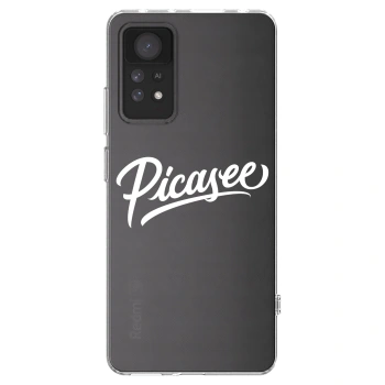 Picasee silikonski prozorni ovitek za Xiaomi Redmi Note 11 Pro 5G - Picasee - old logo - white