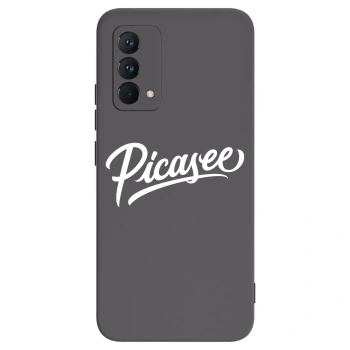Picasee silikonski črni ovitek za Realme GT Master Edition 5G - Picasee - old logo - white