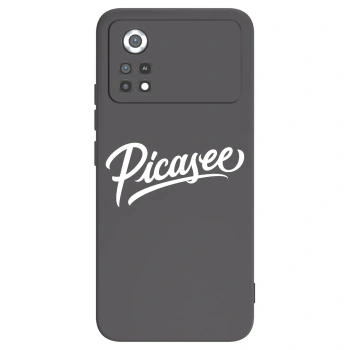 Picasee silikonski črni ovitek za Xiaomi Poco X4 Pro 5G - Picasee - old logo - white