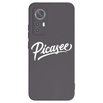 Picasee silikonski črni ovitek za Xiaomi 12 - Picasee - old logo - white