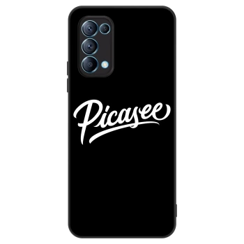Ovitek za OPPO Reno 5 5G - Picasee - old logo - white