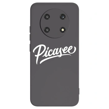 Picasee silikonski črni ovitek za Honor Magic4 Lite 5G - Picasee - old logo - white