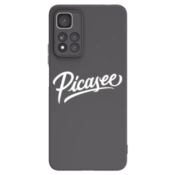 Picasee silikonski črni ovitek za Xiaomi Redmi Note 11 Pro+ 5G - Picasee - old logo - white