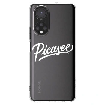 Picasee silikonski prozorni ovitek za Honor X7 - Picasee - old logo - white