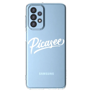 Picasee silikonski prozorni ovitek za Samsung Galaxy A23 A235F 4G - Picasee - old logo - white