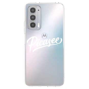 Ovitek za Motorola Edge 20 - Picasee - old logo - white