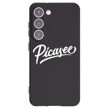 Picasee silikonski črni ovitek za Samsung Galaxy S23 5G - Picasee - old logo - white