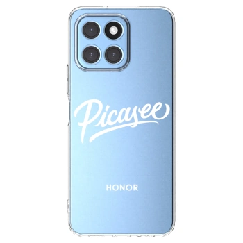 Picasee silikonski prozorni ovitek za Honor X8 5G - Picasee - old logo - white