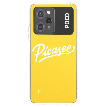 Picasee silikonski črni ovitek za Xiaomi Poco X5 Pro - Picasee - old logo - white