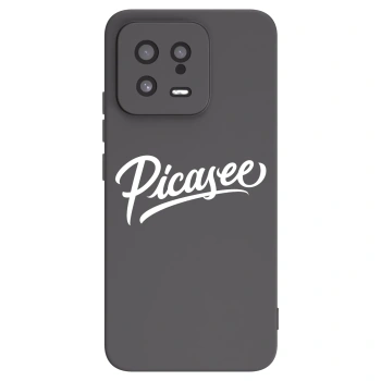 Picasee silikonski črni ovitek za Xiaomi 13 - Picasee - old logo - white