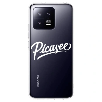 Picasee silikonski prozorni ovitek za Xiaomi 13 Pro - Picasee - old logo - white