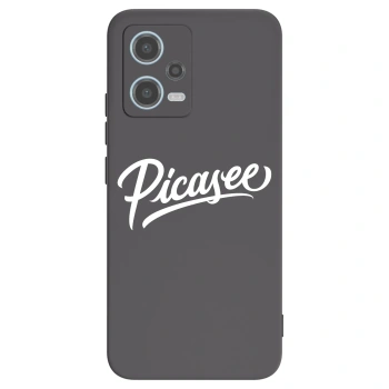 Picasee silikonski črni ovitek za Xiaomi Redmi Note 12 5G - Picasee - old logo - white
