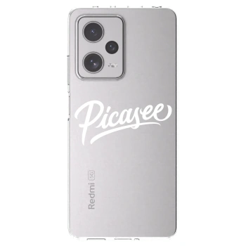 Picasee silikonski prozorni ovitek za Xiaomi Redmi Note 12 Pro+ 5G - Picasee - old logo - white