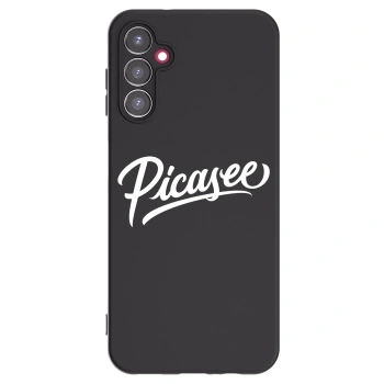 Picasee silikonski črni ovitek za Samsung Galaxy A14 4G A145R - Picasee - old logo - white