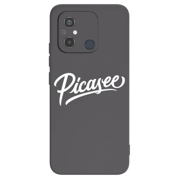 Picasee silikonski črni ovitek za Xiaomi Redmi 12C - Picasee - old logo - white