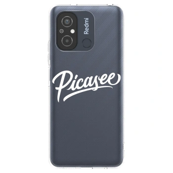 Picasee silikonski prozorni ovitek za Xiaomi Redmi 12C - Picasee - old logo - white