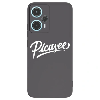 Picasee silikonski črni ovitek za Xiaomi Poco F5 - Picasee - old logo - white