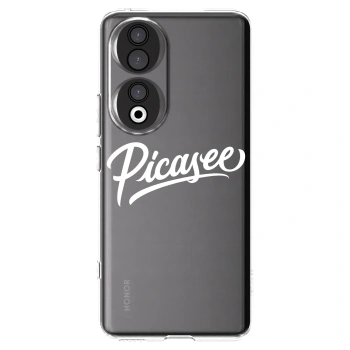 Picasee silikonski prozorni ovitek za Honor 90 5G - Picasee - old logo - white