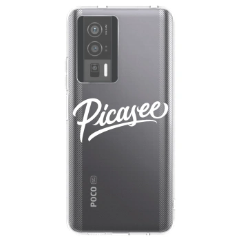 Picasee silikonski prozorni ovitek za Xiaomi Poco F5 Pro 5G - Picasee - old logo - white