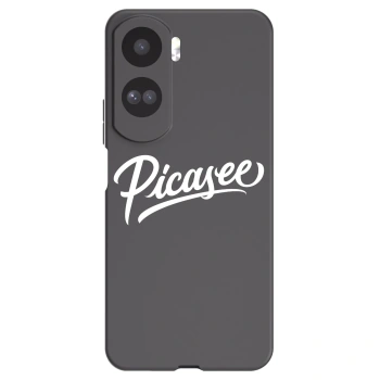 Picasee silikonski črni ovitek za Honor 90 Lite 5G - Picasee - old logo - white